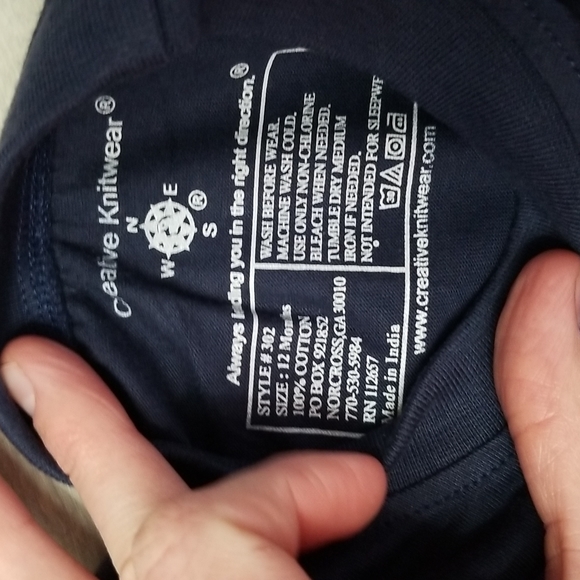 NWT Murray State Racers baby tshirt size 12 m - Picture 5 of 5